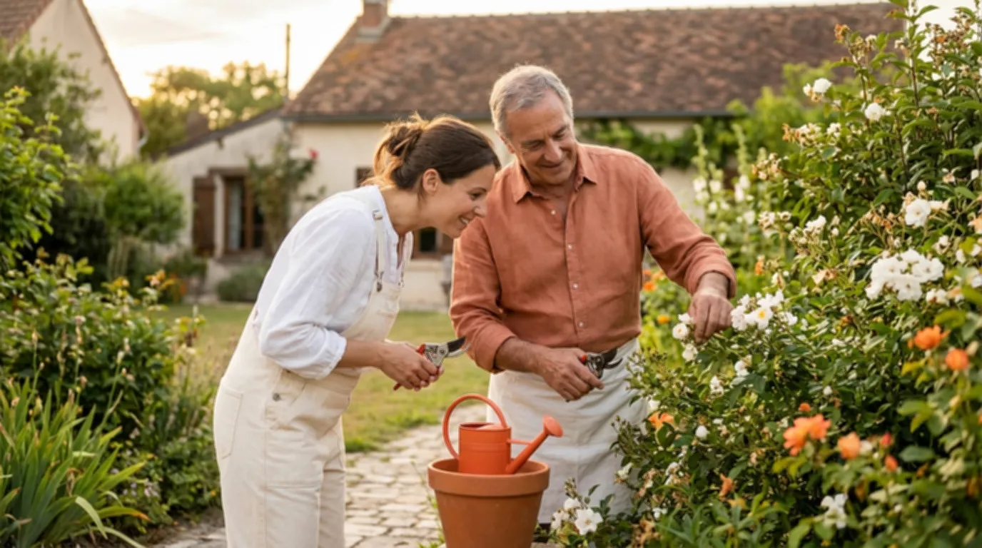 Échange de services jardinage entre voisins sur Swakky