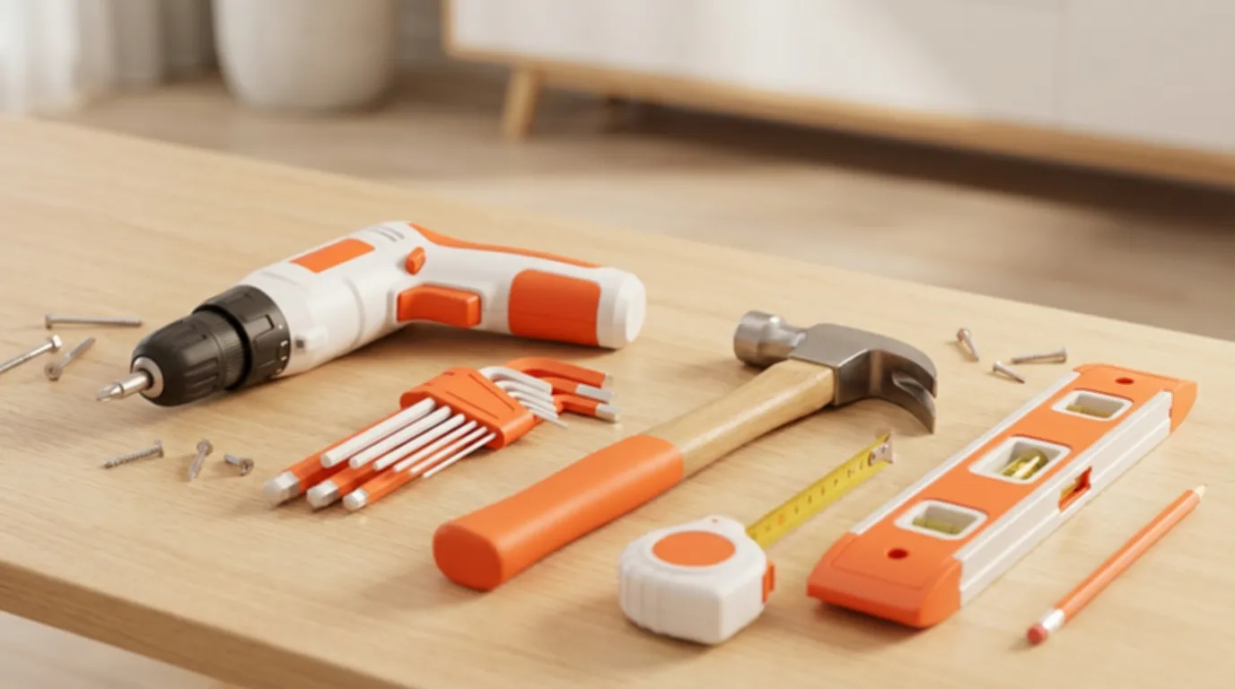 Outils essentiels pour le montage de meubles