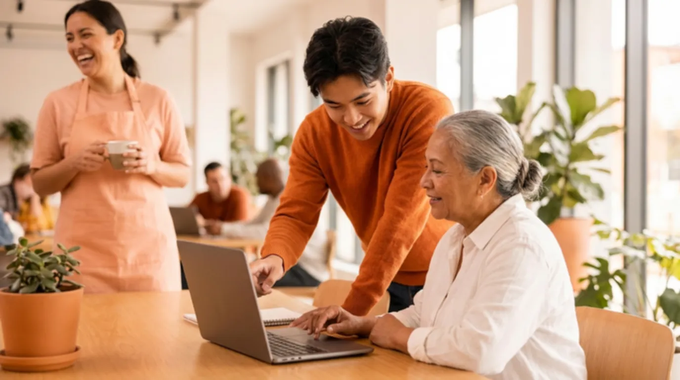 Entraide entre voisins pour les services informatiques