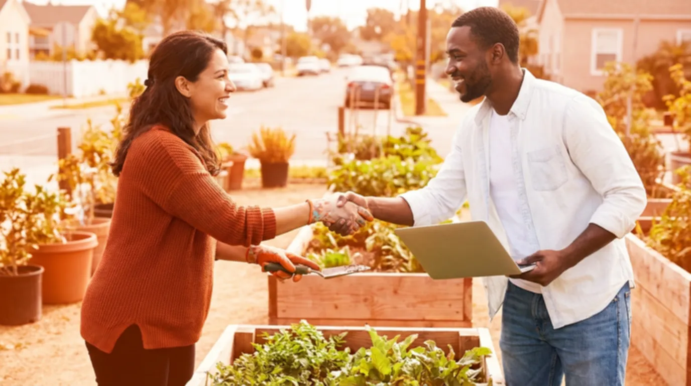 Échange de services entre voisins sur Swakky