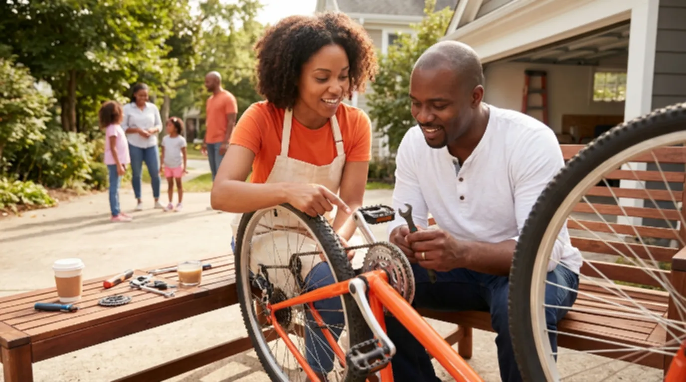 Échange de compétences réparation vélo Swakky