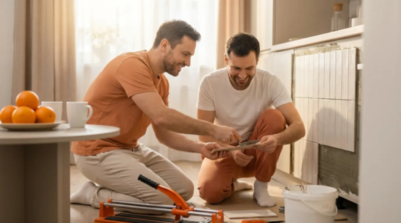 Echange de competences carrelage sur Swakky