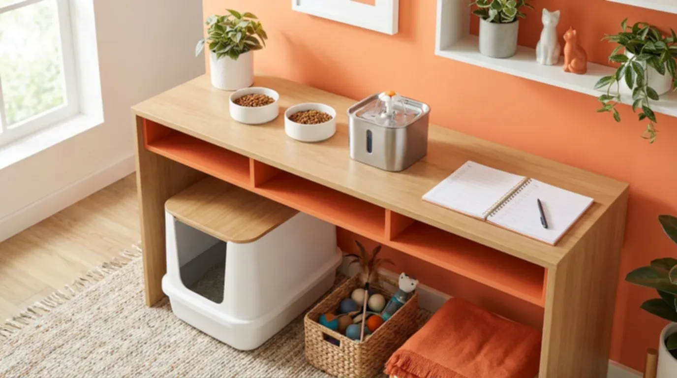 Conseils pratiques pour préparer la garde de son chat